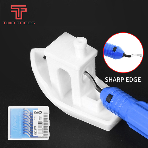 Trimming knife Scraper 3D print Trimming tool 3D printer tool PLA ABS PETG material Model pruning Trimming device ► Photo 1/6