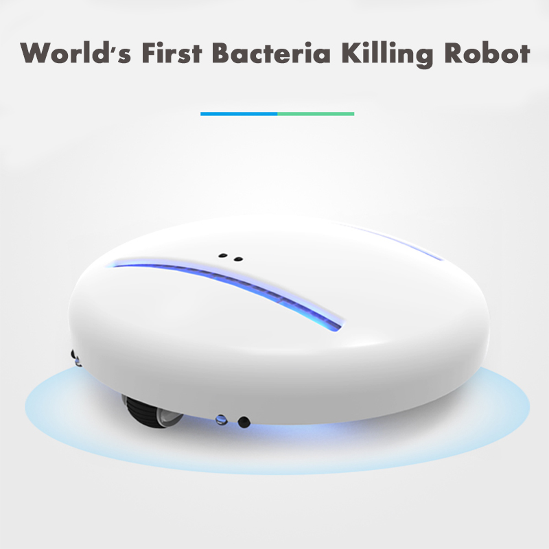 Smart Wireless Portable Bacteria Killing Robot Auto Cleanse-bot Dust Mite Robot 