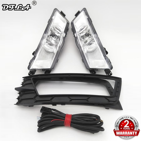 Car Light For Skoda Rapid 2013 2014 2015 2016 2017 2022 Car Front Fog Light Fog Lamp Fog Light Cover And Harness Assembly ► Photo 1/6