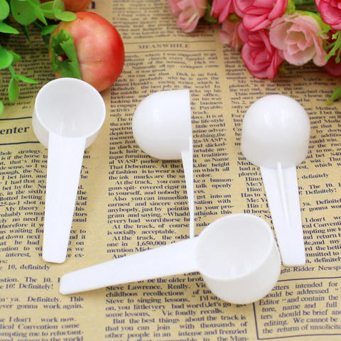 10Pcs 10ml 5g Food Grade Reusable Plastic Measuring Spoon Coffee Teaspoon Milk Powder Spoon Multifunctional Kitchen Spoons ► Photo 1/4