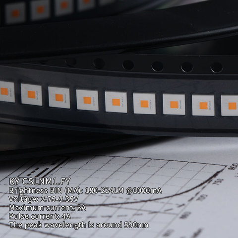 KY CSLNM1.FY LED ,orange-yellow light ► Photo 1/2