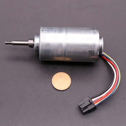 SHINANO LA034-040NN07A 3-Phase 8-Wire Hall Brushless Electric Motor Double Ball Bearing Large Torque DC 105V 25W Micro Motor ► Photo 1/6