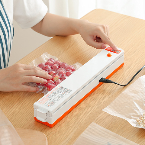 Food Vacuum Sealer Packaging Machine Household Keep Food Fresh Vacuum Bags Including Vaccum Packer Can Be Use for Food Saver ► Photo 1/6