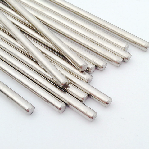 10pcs Shaft Linear RC 304 A2 Stainless Steel Rod 2mm 2.5mm 3mm 4mm 5mm 7mm 8mm Bar Rail Round Shafts Rods Length 100mm ► Photo 1/1