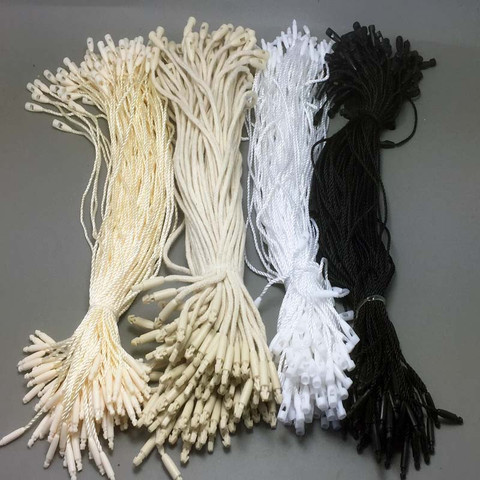 High Quality 100pcs 20cm Length Cotton material Loop Pins Security Loop Tag Fasteners Price Tag Fastener Wholesale ► Photo 1/5