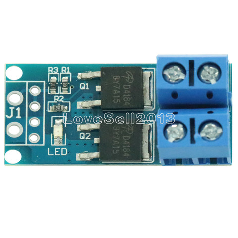 15A 400W MOS FET Trigger Switch Drive Module PWM Regulator Control Panel Electronic Switch Control Panel Module ► Photo 1/4