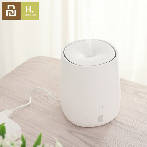 Xiaomi HL Portable USB Mini Air Aromatherapy Diffuser Humidifier Quiet Aroma Mist Maker 7 Light Color Home Office ► Photo 1/6