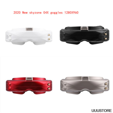 SKYZONE 04X SKY04XOLED 5.8G 48CH Steadyview Receiver 1280X960 DVR FPV Goggles with Head Tracker Fan for RC Airplane FPV Racing ► Photo 1/6