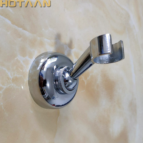 Solid Zinc Alloy  Made Chrome Wall Mounted Hand Shower Holder Hook Pedestal Bracket In Wall Shower Accessories Bathroom Fitting ► Photo 1/6