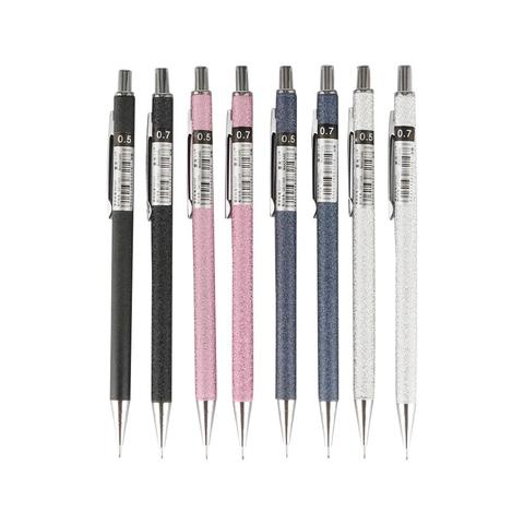 Practical Frosted Metal Automatic Pencil 0.5mm 0.7mm Lead Painting Drawing Writing Mechanical Pencil Balck/Colorful Refills ► Photo 1/6