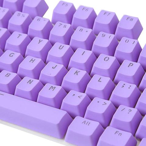 106 Keys Keycap Keyboard PBT Solid Color Backlight Key caps Replacement Keycap for Mechanical Keyboard ► Photo 1/6