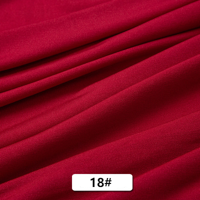 Soft 4-Way-Stretch Knit Lycra Fabric Spandex Milk Fiber Cloth Solid for Dress,Shirt,Decor Black White Red Pink Blue by the meter ► Photo 1/6