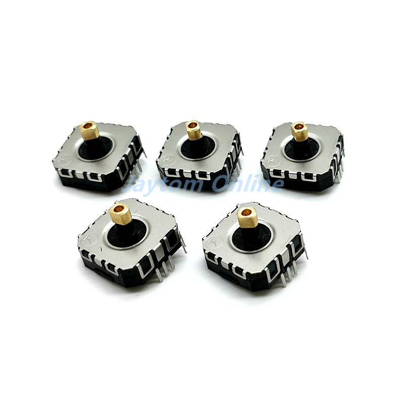 5-Pack FJ06K-S Sliding Balance Potentiometers B10K-1 With 4-Way Push Button Switch - DIY Electronics Component