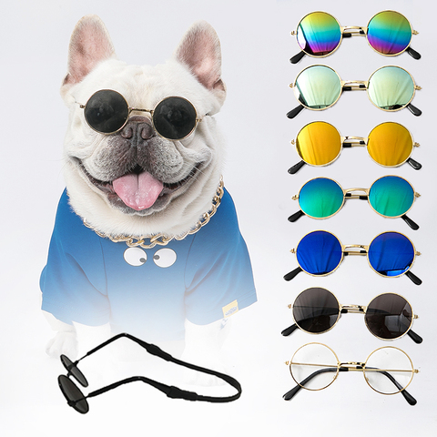 For Dogs Cats Pet Accessories Glasses Sunglasses Harness Accessory Petty Products Decorations Lenses Gadgets Goods For Animals ► Photo 1/6