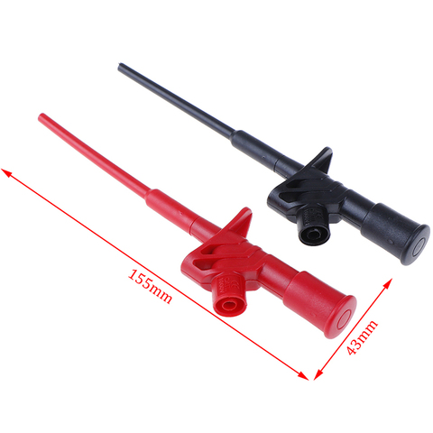 Quick Test Hook Clip Professional Insulated High Voltage Flexible Testing Probe 4mm ► Photo 1/6