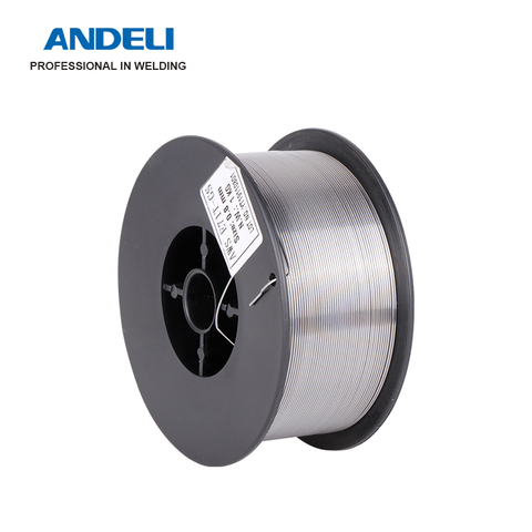 ANDELI Flux Core Wire Solder Wire Self-shielded No Gas Mig Wire 1KG 0.8mm Carbon Steel Gasless Mig Welding Wire ► Photo 1/3