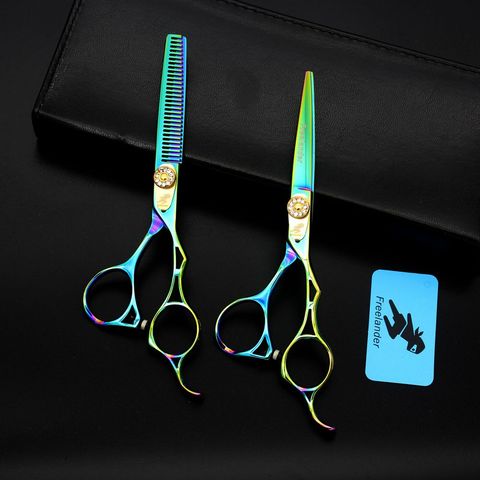 Freelander 6 inch Hairdressing Scissors Set Salon Professional Modeling Stainless Steel Barber Hair Scissors Supplies ► Photo 1/6