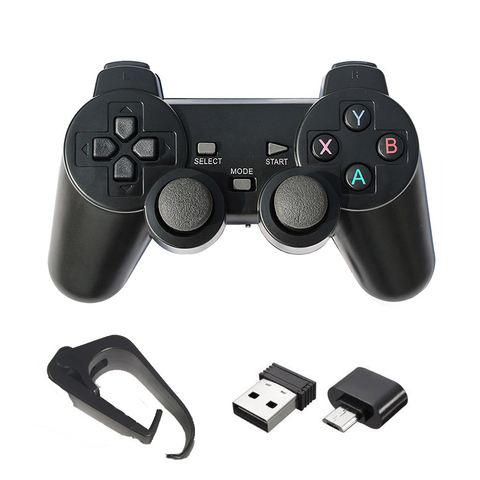 Buy Online 2 4g Wireless Gamepad For Ps3 Pc Android Tv Box Game Controller Joystick For Phone Controller With Micro Usb Or Type C Alitools