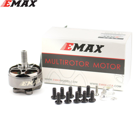 1 / 2 / 4pcs EMAX ECOII Series 2207 Motor 6S 1700KV/1900KV 4S 2400KV Brushless Motor for RC FPV Racing RC Drone ► Photo 1/6