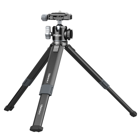 Ulanzi MT-24 Metal Table Tripod with Cold Shoe for Microphone LED Light Extend Vlog Tripod for DSLR SLR Camera Phone Tripod ► Photo 1/1