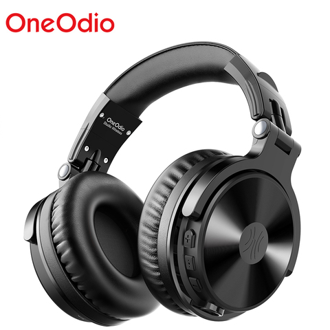 Oneodio Pro-C Wireless Headphones With Microphone 80H PlayTime Bluetooth 5.0 Foldable  Deep Bass Stereo Earphones For PC Phone ► Photo 1/6