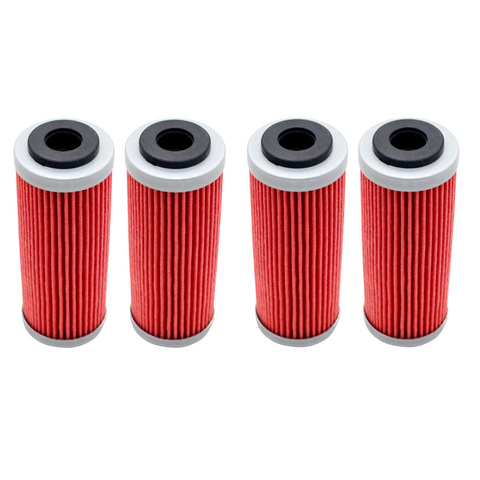 4/6pcs Motorcycle Oil Filter for KTM SX SXF SXS EXC EXC-F EXC-R XCF XCF-W XCW SMR 250 350 400 450 505 530 2007-2016 ► Photo 1/3