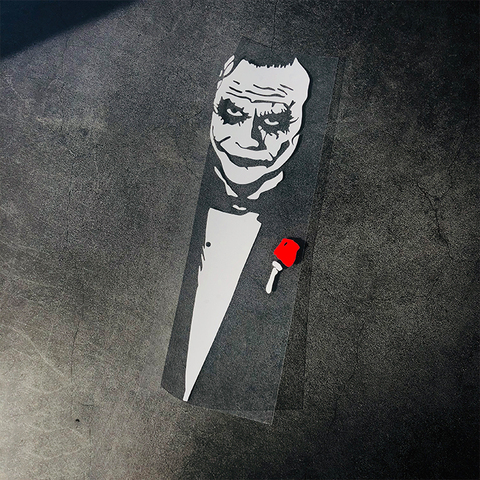 Car Sticker Vinyl Auto Window Body Decals for Rose Joker Face Dark Knight Heath Ledger Clown Godfather ► Photo 1/1