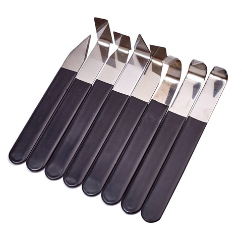 8pcs Pottery Tools Stainless Steel Clay Sculpture Modeling Hand Tools Craft Trimming Ceramic Tools Set New ► Photo 1/6
