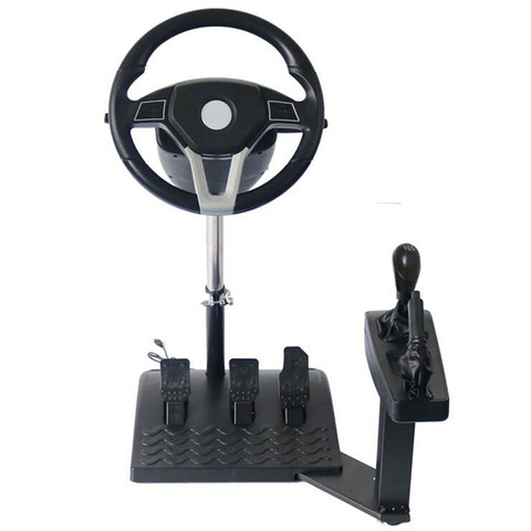 Adjustable race to learn to drive wheel drive vehicle school simulation Computer Games steering wheel english driving software ► Photo 1/6