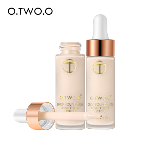 O.TWO.O Liquid Foundation Professional Makeup Base  Oil Free Full Coverage Concealer Long Lasting Liquid Foundation Cosmetics ► Photo 1/6