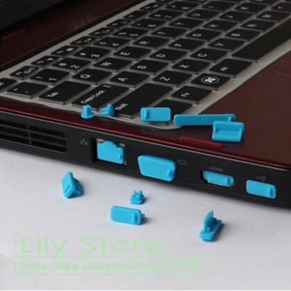 for lenovo toshiba MSI HP asus dell acer Colorful Silicone PortPlugs Dust Plug for PC lapto PC computer Ports from Dirt Dust ► Photo 1/6