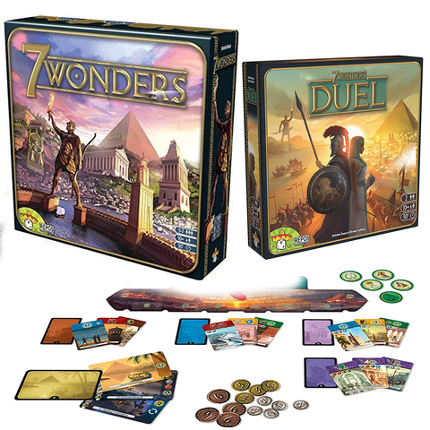 7 Wonders Duel board game: 7 Wonders Duel - AliExpress