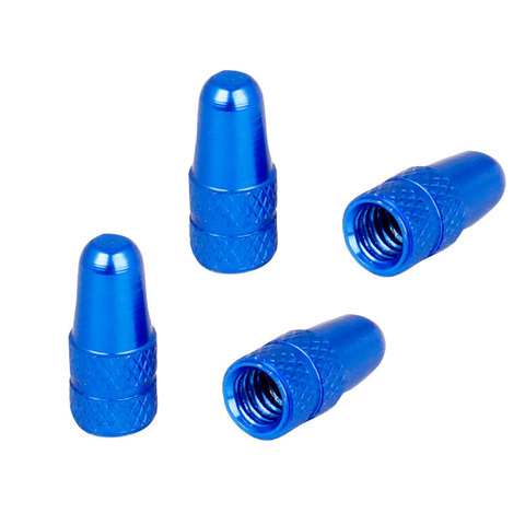 Deemount 4PCS/Lot Cycle Valve Cap F/V Nozzle Presta threading Nut CNC Anodized Alloy Lid Cover Light Weight Multi Colors ► Photo 1/6