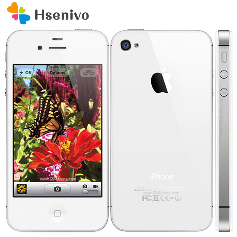 Iphone 4s Original Factory Unlocked Apple Iphone 4s Ios Dual Core 8mp Wifi Wcdma Mobile Cell Phone Touchscreen Icloud Phone Price History Review Aliexpress Seller Hsenivo World Mobile