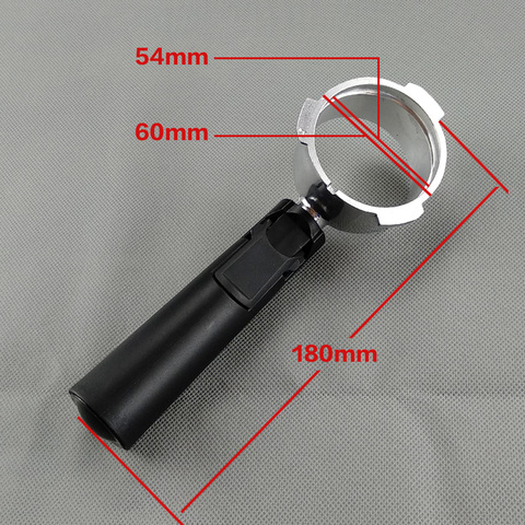 51mm bottomless filter coffee machine accessories domestic coffee machine accessories bracket handle hollow handle ► Photo 1/6