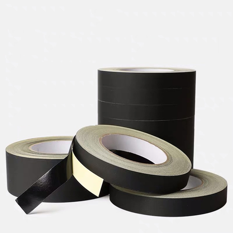 Black Isolate Acetate Cloth Tape Adhesive for Notebook Phone Tablet High Temperature Insulation Tape 30M Masking Tape Electrical ► Photo 1/5