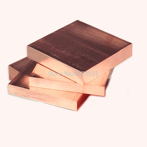 99.9% Copper Sheet Plate DIY Handmade material Pure Copper Tablets DIY Material for Industry Mould or Metal Art ► Photo 1/6