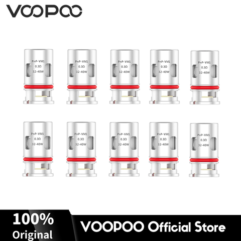 Original VOOPOO PnP VM1 Coils 0.3ohm Resistance RDL Mesh Coils fit Voopoo Vinci Drag Max S X V.Suit Pod Mod Electronic Cigarette ► Photo 1/4