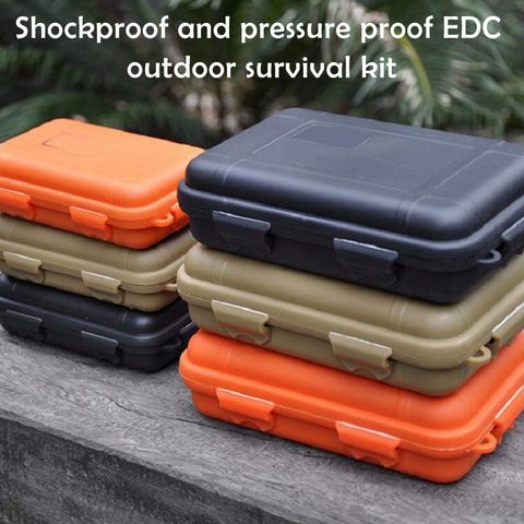 Waterproof Tool Boxes For Storage Travel Sealed Container Portable  Case Holder Tool Box Outdoor Shockproof Box ► Photo 1/6