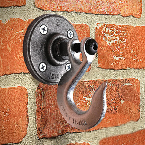 hook bathroom for hanger Heavy industry vintage coat hook Creative style wall hook coat hook Hanging heavy hooks ► Photo 1/6