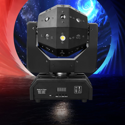 Professional DJ Disco Ball Lights LED beam laser strobe 3in1 moving head football light DMX Nightclub party show stage lighting ► Photo 1/6