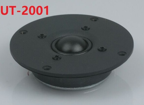 2PCS Kasun UT-2001 4inch High Performance Black Dome Tweeter Speaker Driver Unit Pure Aluminum Panel 6ohm/60W 900Hz-30KHz D104mm ► Photo 1/4