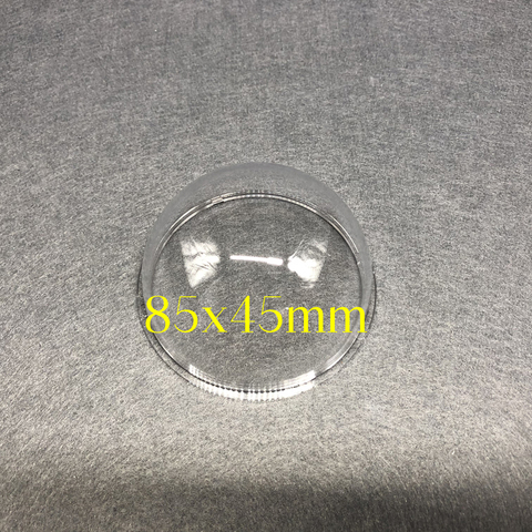 New Hikvision Samsung CCTV Camera Transparent Protective Cover HD Outer Clear Glass Protection Dome Mini Hemisphere Shell 85mm ► Photo 1/6