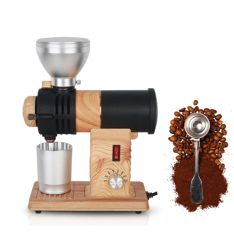 ITOP Electric Coffee Grinder Stainless Steel American Coffee Beans Grinding Machine Adjustable Speed With Luxury Aluminum Cup ► Photo 1/6