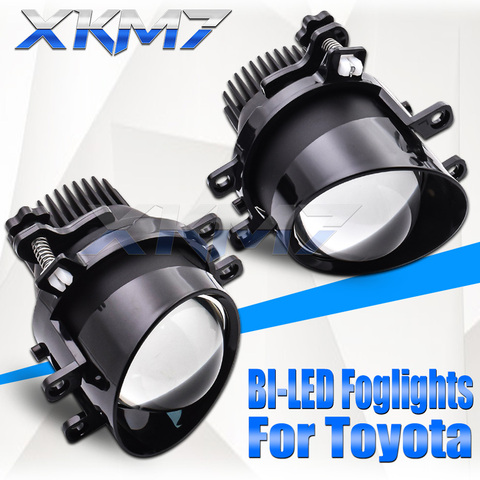 Biled Lens Fog Light PTF Tuning For Toyota Corolla/Camry/Yaris/Auris/Avensis Accessories Car LED Projector 3.0'' Lenses Retrofit ► Photo 1/6