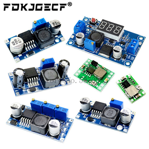 3A Adjustable DC-DC LM2596 LM2596S input 4V-35V Output 1.23V-30V dc-dc Step-down Power Supply Regulator module MP1584EN MINI360 ► Photo 1/6