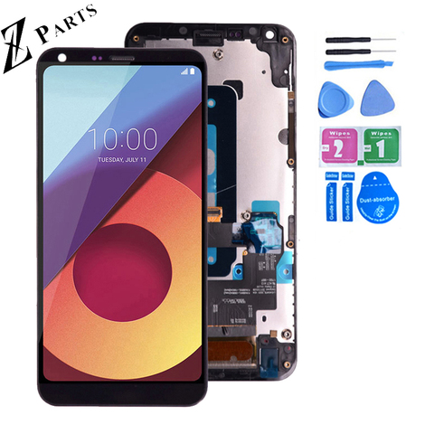 5.5'' Original For LG Q6 LG-M700 M700 M700A US700 M700H M703 M700Y LCD DIsplay + Touch Screen Digitizer Assembly With Frame ► Photo 1/5