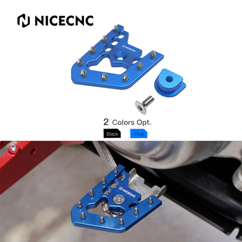 NICECNC ATV Brake Pedal Lever Tip Plate For YAMAHA RAPTOR 700 2013-2022 700R 2016-2022 700R SPECIAL EDITION 2013-2016 2022-2022 ► Photo 1/6