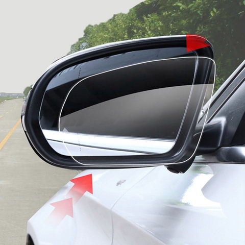 2 Pcs/Set Car Rear Mirror Protective Film Car Rearview Side Mirror Anti Rain Fog Waterproof Film Auto Accessories ► Photo 1/6