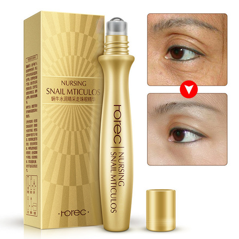 Snails Eye Massager Cream Slide Ball Essence Firming Remover Dark Circles Wrinkle Anti-puffiness Bags Under Eye Skin Care ► Photo 1/6